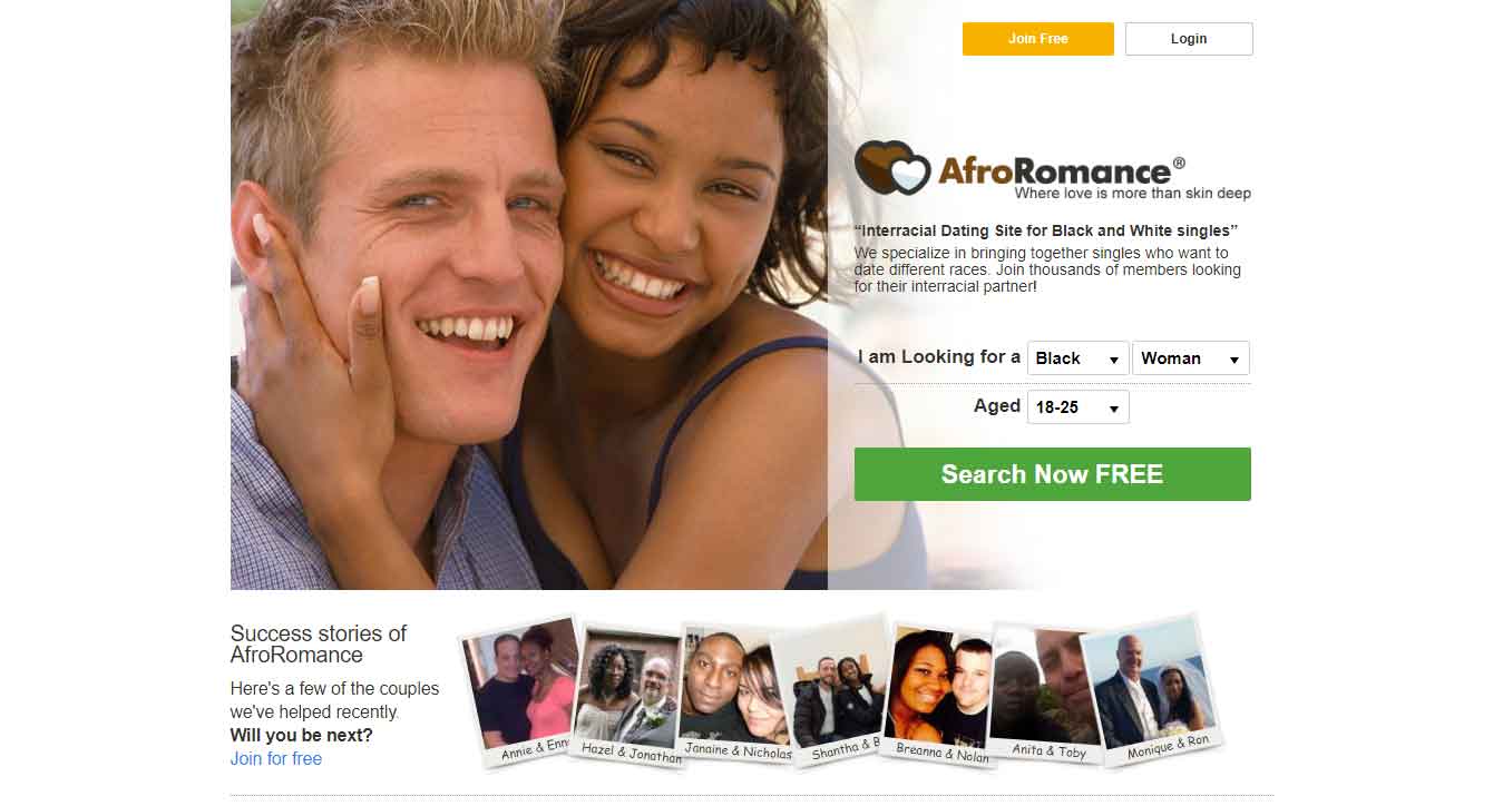 afroromance homepage