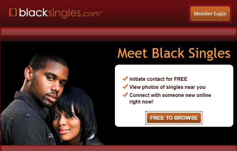 black singles homepage