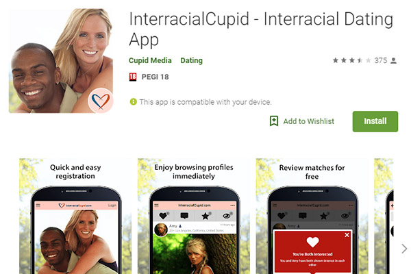 interracial cupid dating app