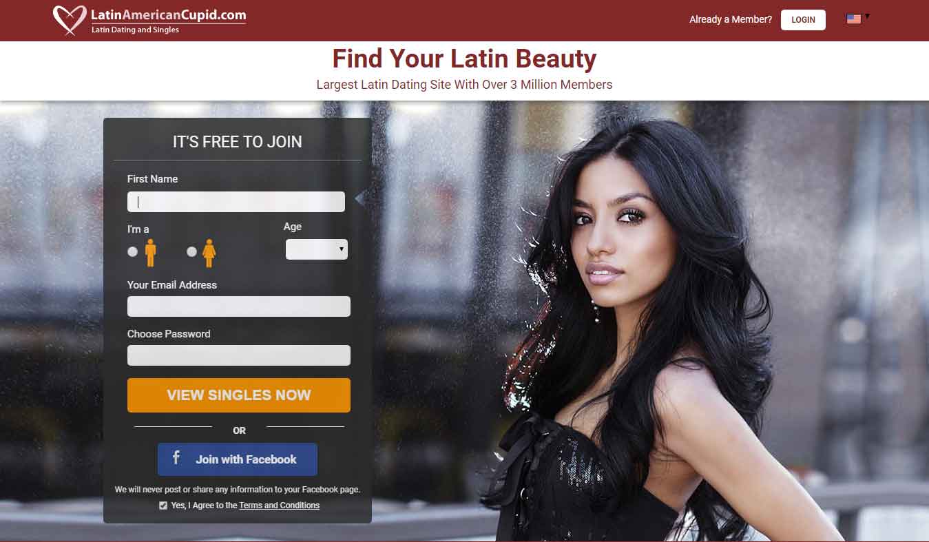 latin american cupid homepage